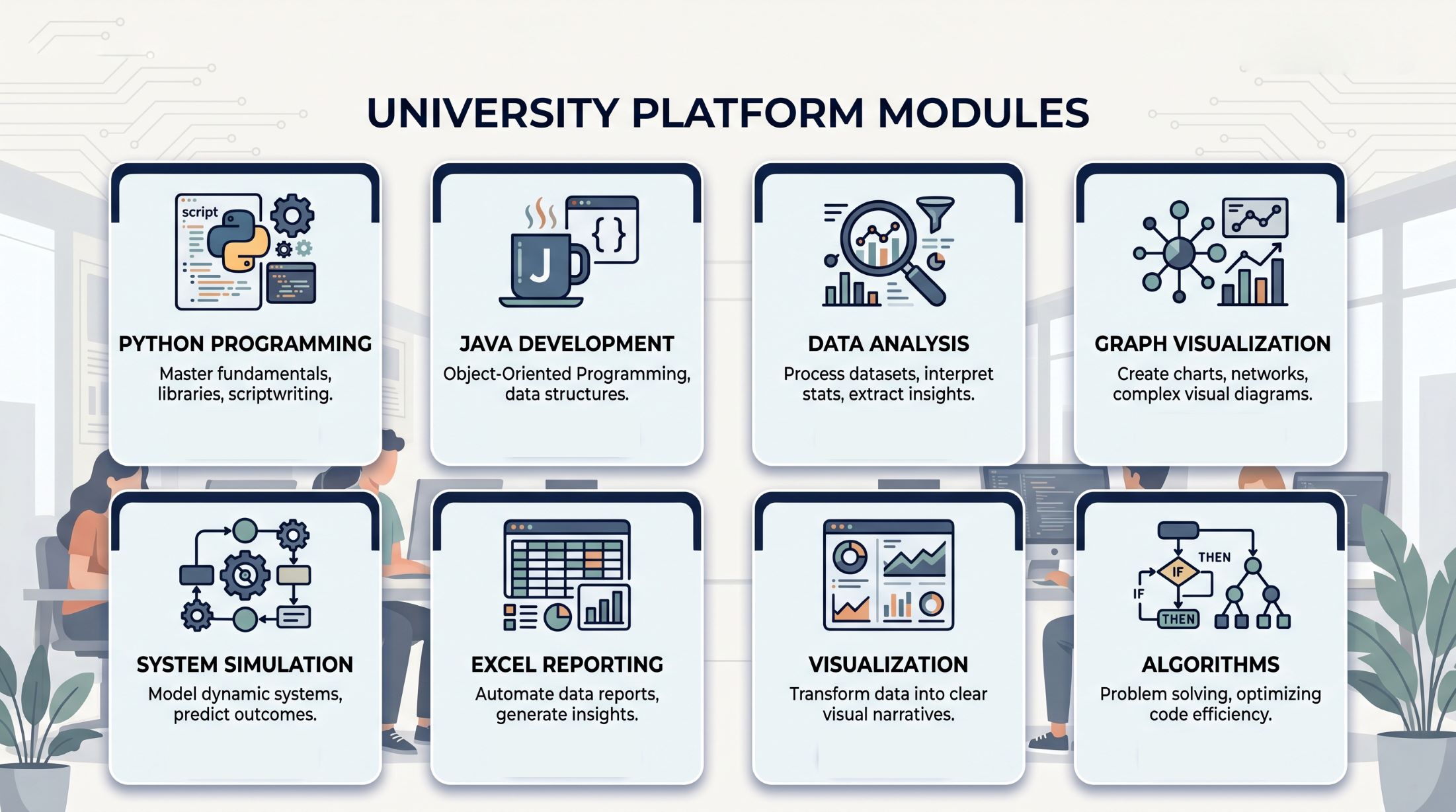 Demo templates for universities in CodeRoom