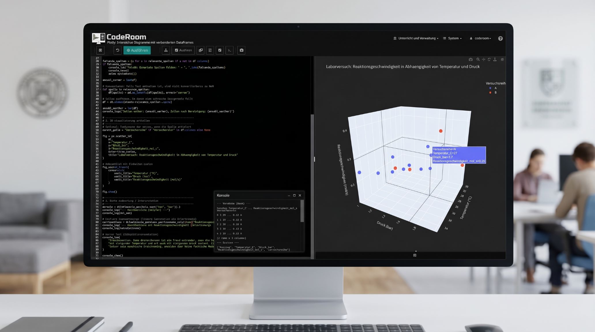 Data analysis in class