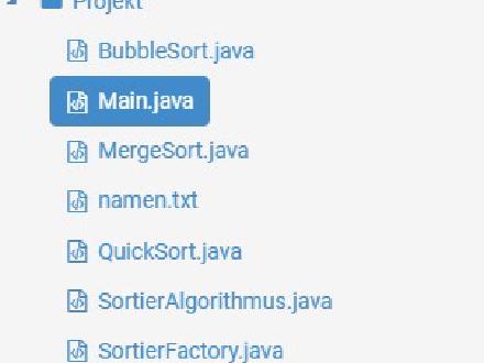 Project mode for complex programming tasks