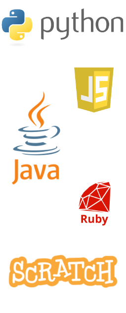 CodeRoom unterstützt Java (JDK21), Python (3.9.x), JavaScript und Ruby (3.2.x) vollständig