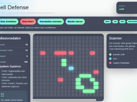 Cell Defense – Conway gegen die Invasion [Inhalt]